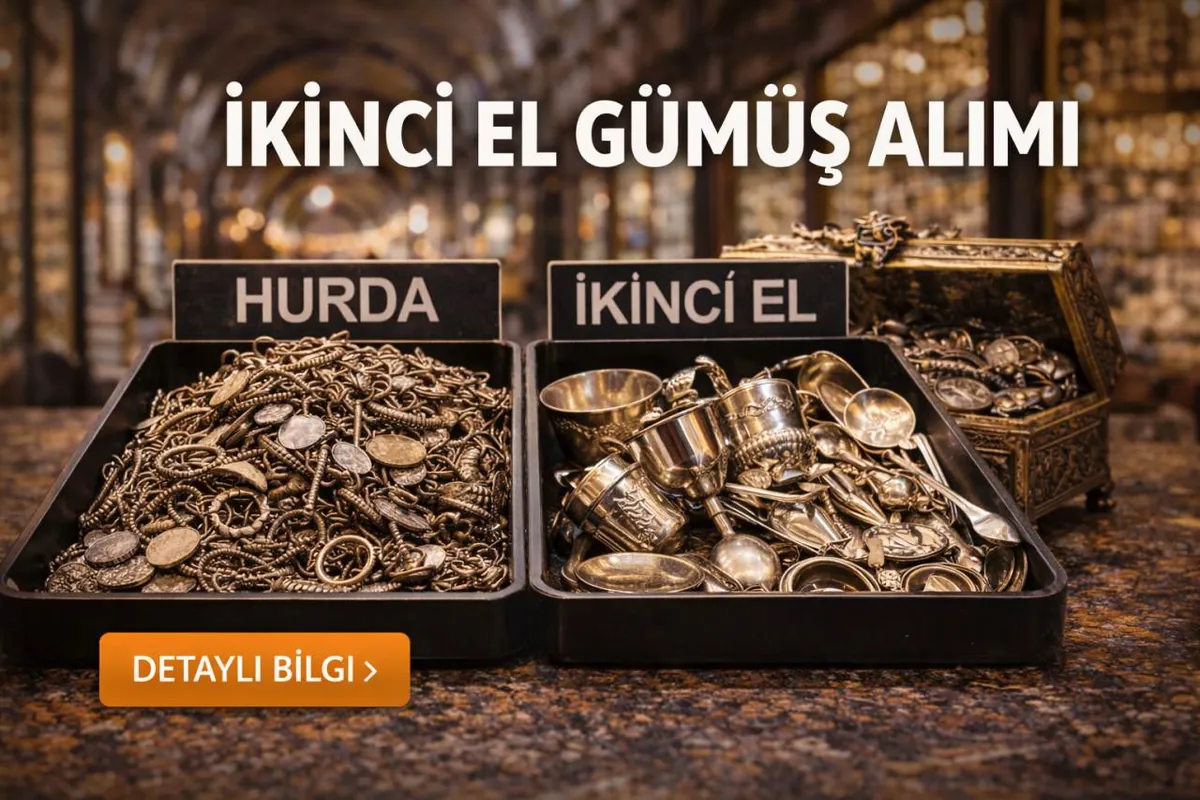 İzmir Gümüş Alan Yerler | İnci Gümüş | İstanbul Gümüş Alan Yerler Hurda ve ikinci el gümüş eşyaların ayrıştırılarak değerlendirilmesi