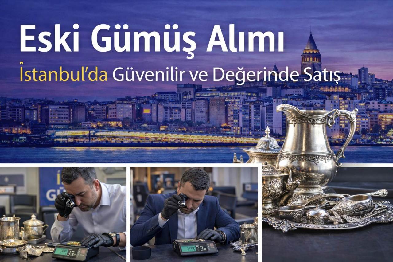 Eski Gümüş Alımı – İstanbul’da Güvenilir ve Değerinde Satış