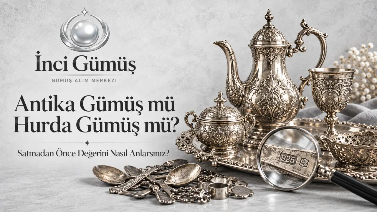 Antika Gümüş mü Hurda Gümüş mü? Satmadan Önce Değerini Nasıl Anlarsınız?