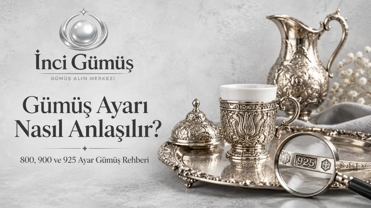 Gümüş Ayarı Nasıl Anlaşılır? 800, 900 ve 925 Ayar Gümüş Rehberi